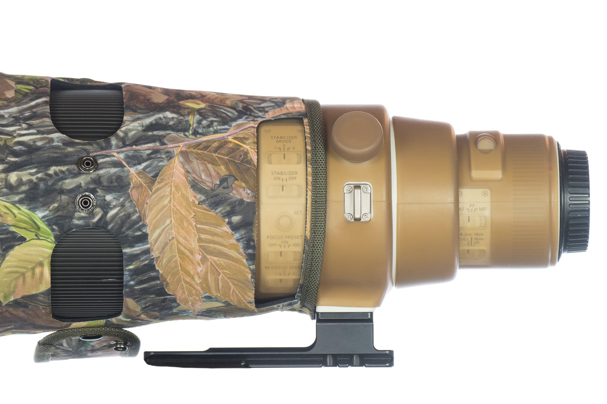 ROLANPRO Copriobiettivo Impermeabile Per Canon EF 600mm F4L IS II USM Lens Camouflage Rain Cover Lens Pistole Protettive - Foto 4